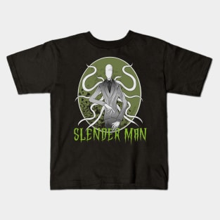 Slender Man Kids T-Shirt